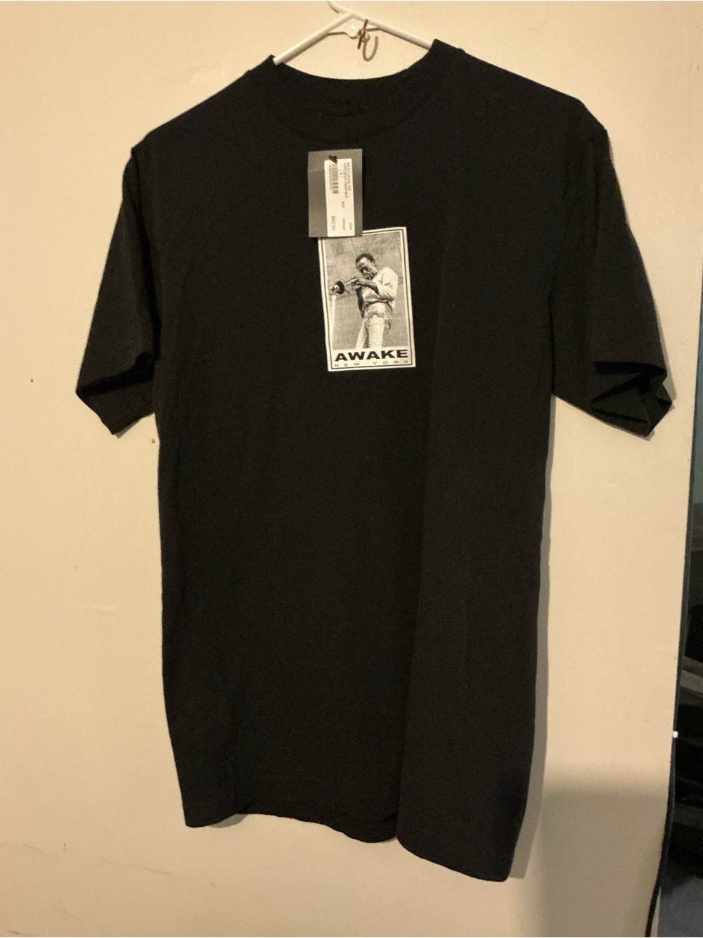 Awake NY Black Graphic Short Sleeve Tee
